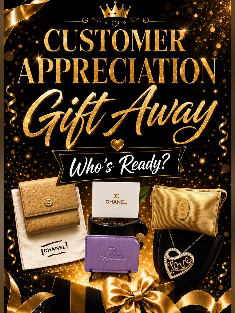 Chanel, YSL & Diamond💎 GIFTAWAY